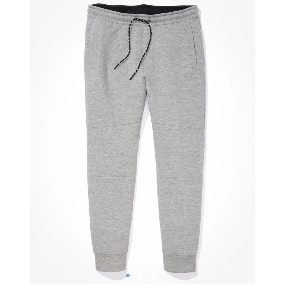NWOT American Eagle Men's Sz XL Tall Gray Joggers Sweatpants Drawstring Pockets